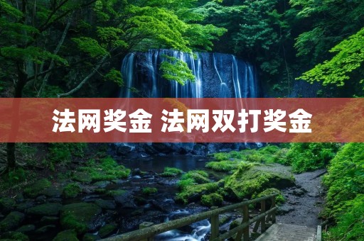法网奖金 法网双打奖金