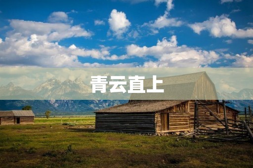 青云直上:追寻梦想的奋斗之路