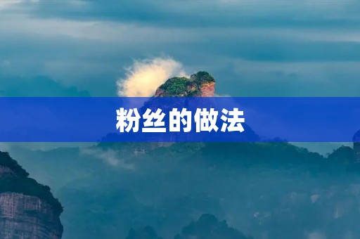 粉丝的做法:与明星共同成长的独特方式 粉丝的做法:与明星共同成长的独特方式