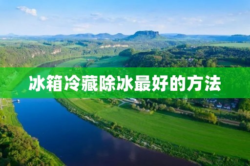 冰箱冷藏除冰最好的方法 冰箱冷藏除冰最好的方法