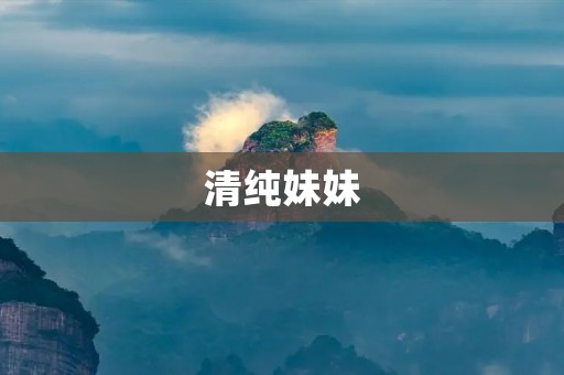 清纯妹妹:纯真美丽的青春风景