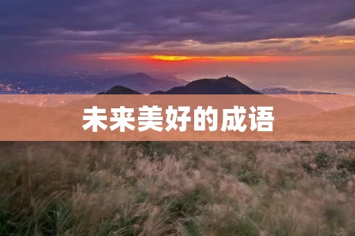 未来美好的成语：瑞雪兆丰年