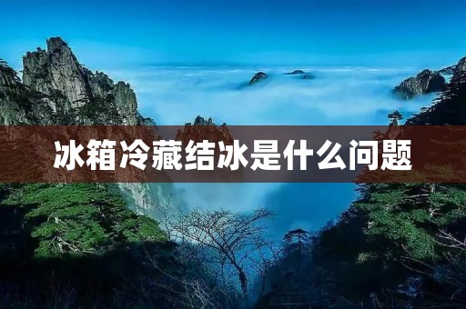 冰箱冷藏结冰是什么问题 冰箱冷藏结冰是什么问题