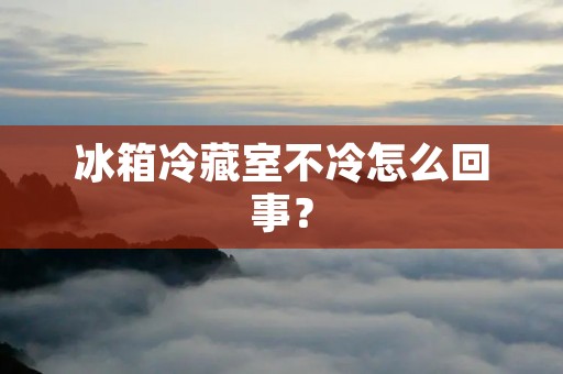 冰箱冷藏室不冷怎么回事? 冰箱冷藏室不冷怎么回事?