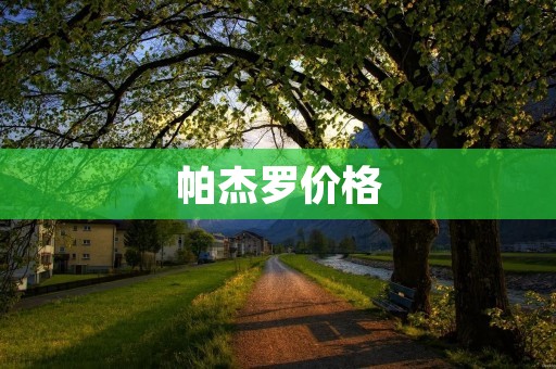 帕杰罗价格：豪华越野SUV的不二选择