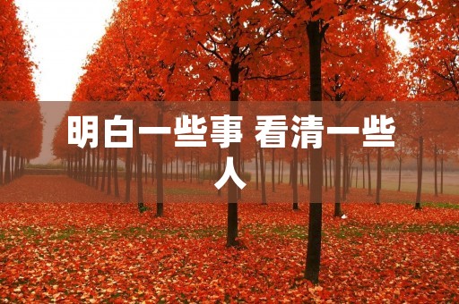 明白一些事 看清一些人:洞悉人性的智慧