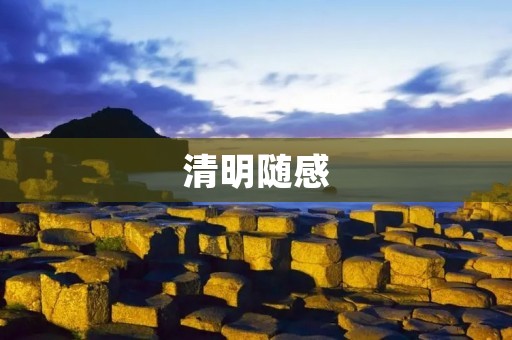 清明随感:怀念与缅怀