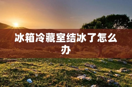 冰箱冷藏室结冰了怎么办