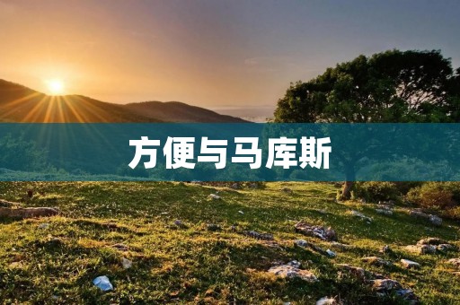 方便与马库斯:谁将成为未来的赢家? 方便与马库斯:谁将成为未来的赢家?