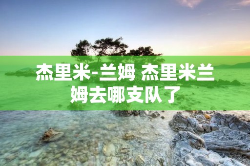 杰里米-兰姆 杰里米兰姆去哪支队了 杰里米-兰姆 杰里米兰姆去哪支队了