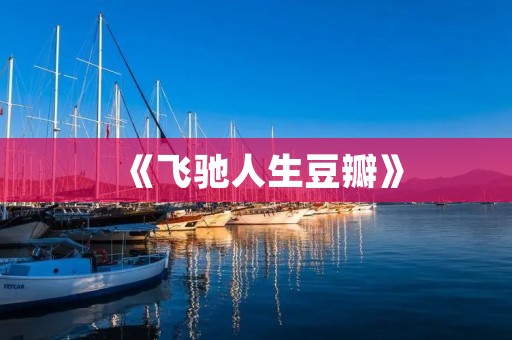 《飞驰人生豆瓣》:一场荒诞喜剧与现实生活的无间碰撞 《飞驰人生豆瓣》:一场荒诞喜剧与现实生活的无间碰撞