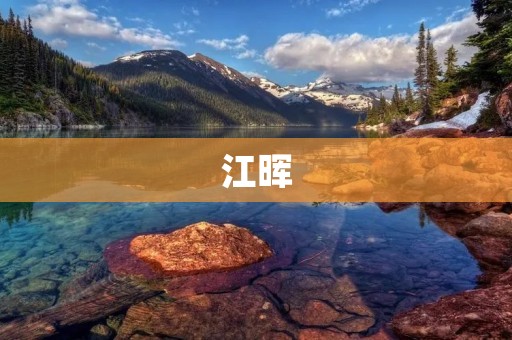 江晖：非诚勿扰的引领者