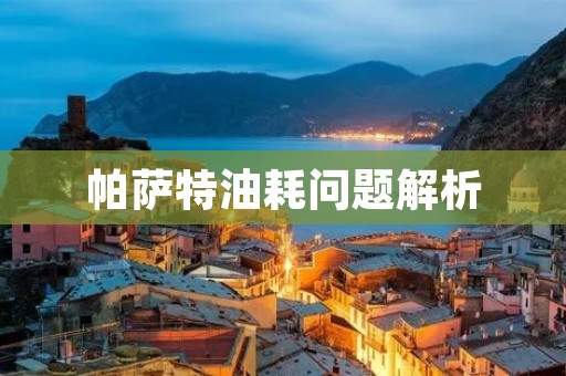 帕萨特油耗问题解析:探究高油耗背后的原因与解决方案 帕萨特油耗问题解析:探究高油耗背后的原因与解决方案
