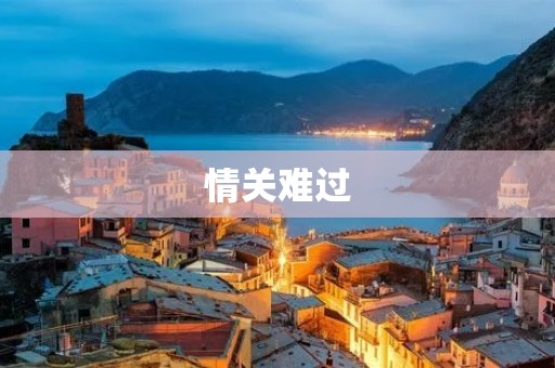 情关难过：探寻情感困扰的内心世界