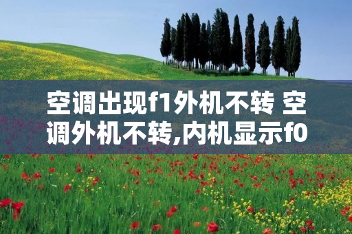 空调出现f1外机不转 空调外机不转,内机显示f0是什么病? 空调出现f1外机不转 空调外机不转,内机显示f0是什么病?