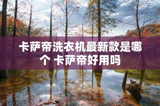 卡萨帝洗衣机最新款是哪个 卡萨帝好用吗 卡萨帝洗衣机最新款是哪个 卡萨帝好用吗