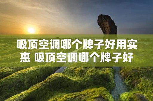 吸顶空调哪个牌子好用实惠 吸顶空调哪个牌子好用实惠又实惠
