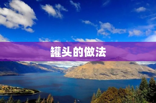罐头的做法:美味佳肴的制作艺术 罐头的做法:美味佳肴的制作艺术