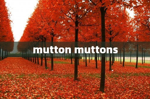 mutton muttons