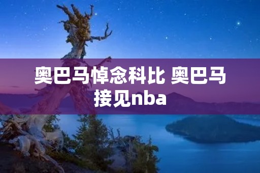 奥巴马悼念科比 奥巴马接见nba 奥巴马悼念科比 奥巴马接见nba