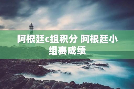 阿根廷c组积分 阿根廷小组赛成绩