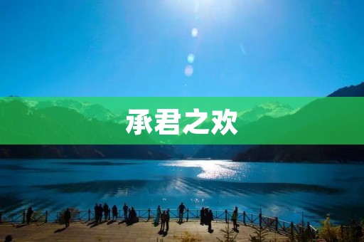 承君之欢:追寻幸福的旅程