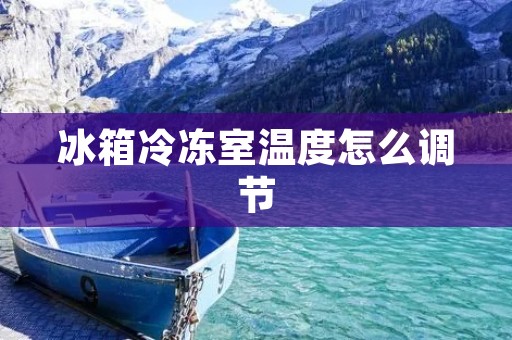 冰箱冷冻室温度怎么调节