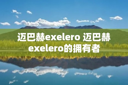 迈巴赫exelero 迈巴赫exelero的拥有者