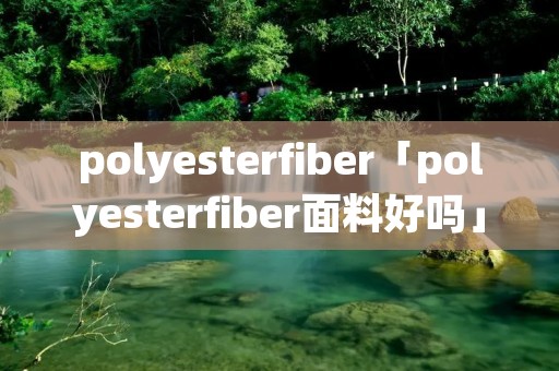 polyesterfiber「polyesterfiber面料好吗」