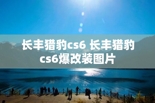 长丰猎豹cs6 长丰猎豹cs6爆改装图片 长丰猎豹cs6 长丰猎豹cs6爆改装图片