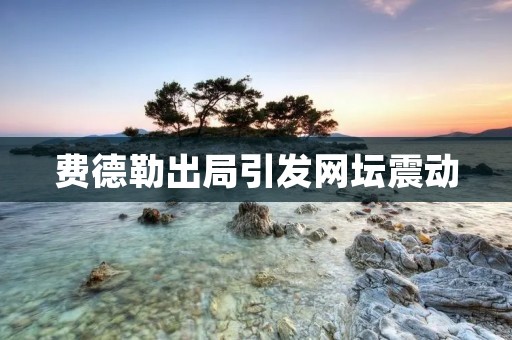 费德勒出局引发网坛震动：传奇终结与新篇章的开启
