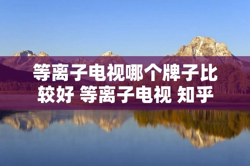 等离子电视哪个牌子比较好 等离子电视 知乎