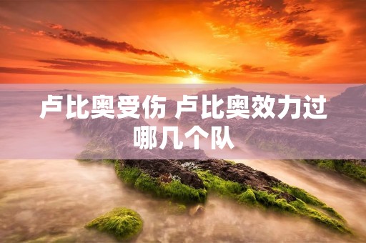 卢比奥受伤 卢比奥效力过哪几个队 卢比奥受伤 卢比奥效力过哪几个队