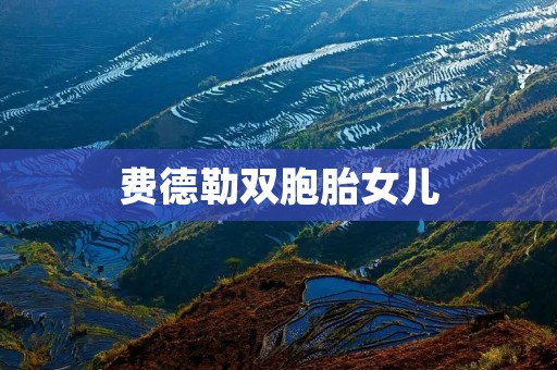 费德勒双胞胎女儿：一对天使般的姐妹