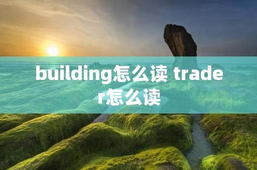 building怎么读 trader怎么读