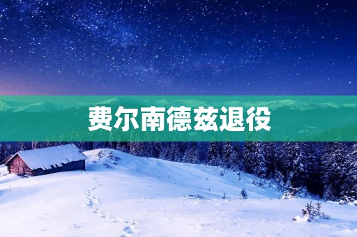 费尔南德兹退役：西班牙足坛传奇的谢幕