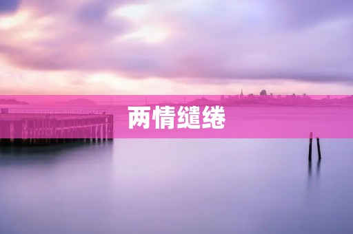 两情缱绻:一段执着而美丽的爱情故事