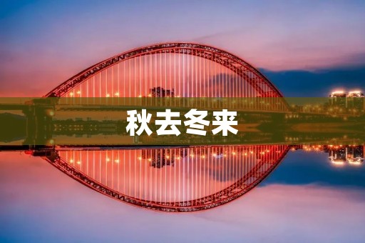 秋去冬来:一季的变迁与自然之美