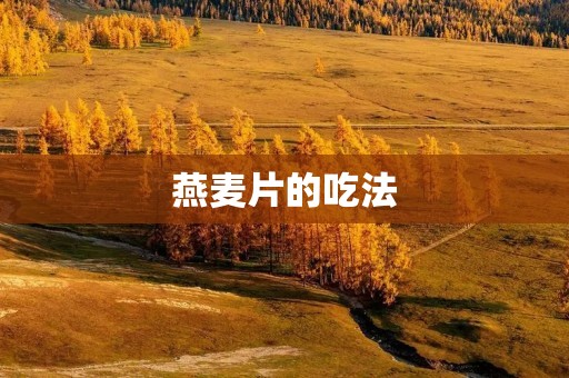 燕麦片的吃法:探索多种美味搭配