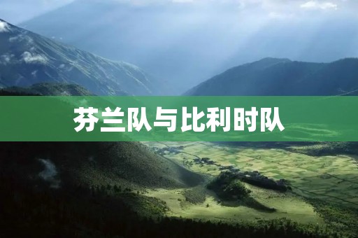 芬兰队与比利时队:北欧之光迎战欧洲豪门 芬兰队与比利时队:北欧之光迎战欧洲豪门