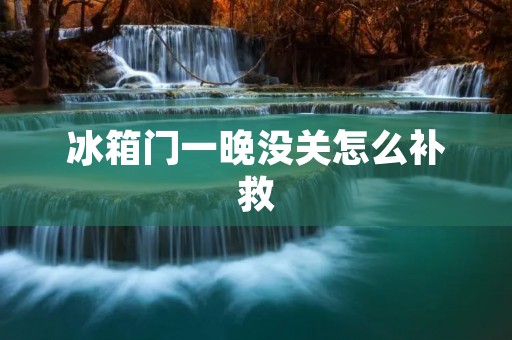 冰箱门一晚没关怎么补救 冰箱门一晚没关怎么补救