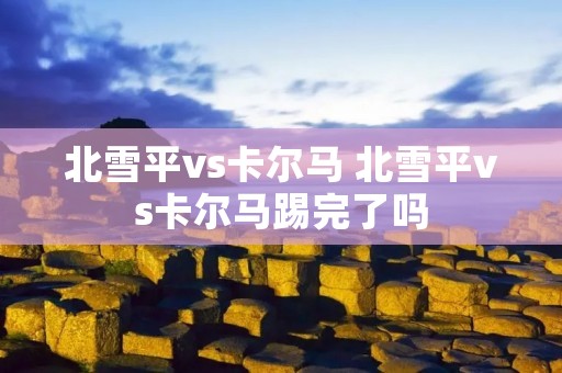 北雪平vs卡尔马 北雪平vs卡尔马踢完了吗