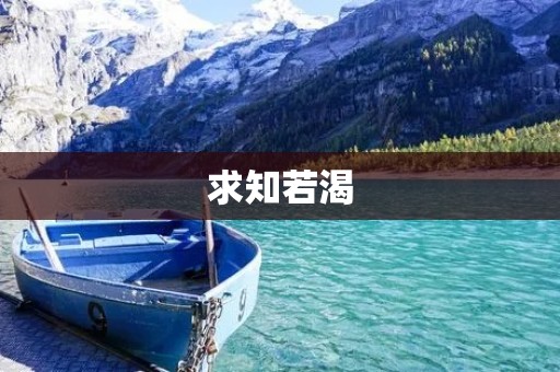 求知若渴:探索知识的无尽魅力