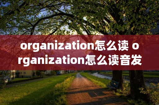 organization怎么读 organization怎么读音发音英语