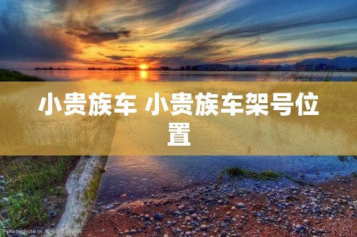 小贵族车 小贵族车架号位置
