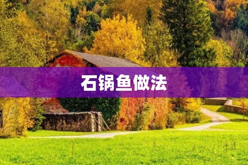 石锅鱼做法：鲜美可口的传统烧烤美食