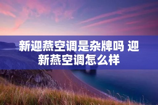 新迎燕空调是杂牌吗 迎新燕空调怎么样