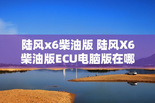 陆风x6柴油版 陆风X6柴油版ECU电脑版在哪里 陆风x6柴油版 陆风X6柴油版ECU电脑版在哪里