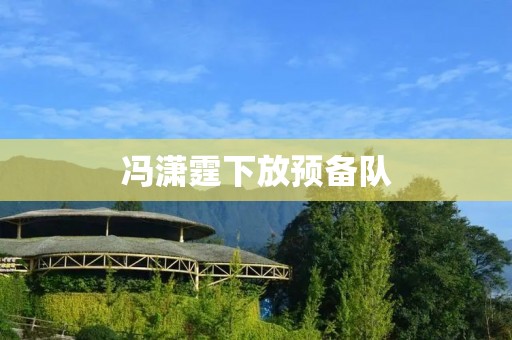 冯潇霆下放预备队：职业足球的挑战与机遇