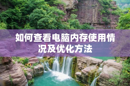 如何查看电脑内存使用情况及优化方法